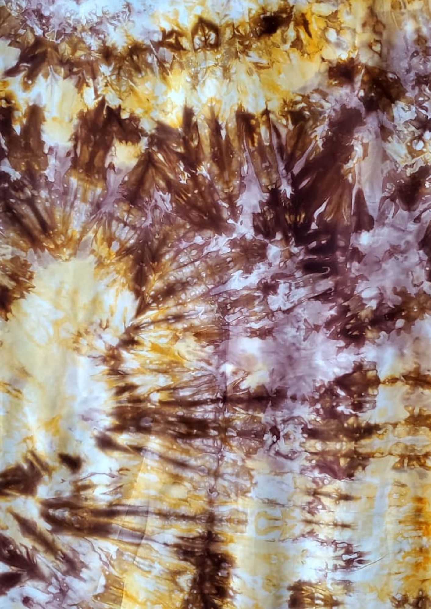Fanama Design — AW-CI-FA-002-26 — Brun, prune, doré, ivoire