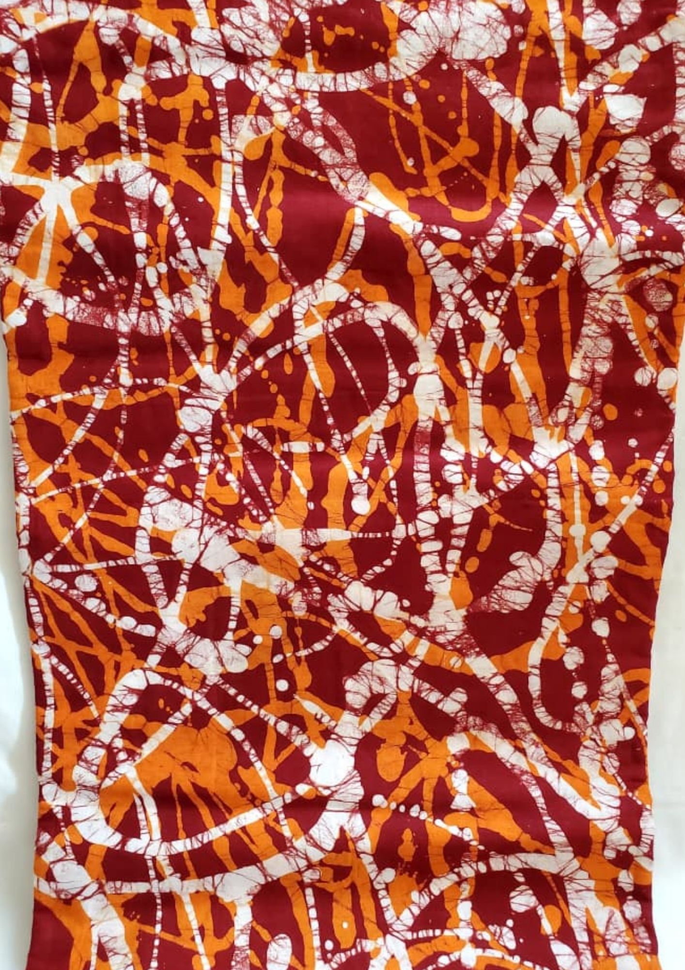 Wozho Design — AW-CI-WO-013-26 — Bordeaux, orange, écru